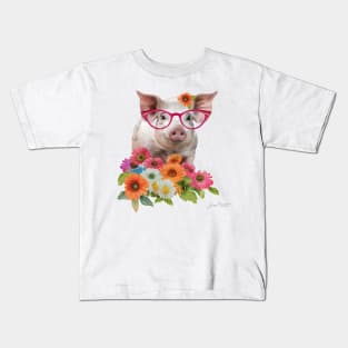 Fancy Glasses B Kids T-Shirt